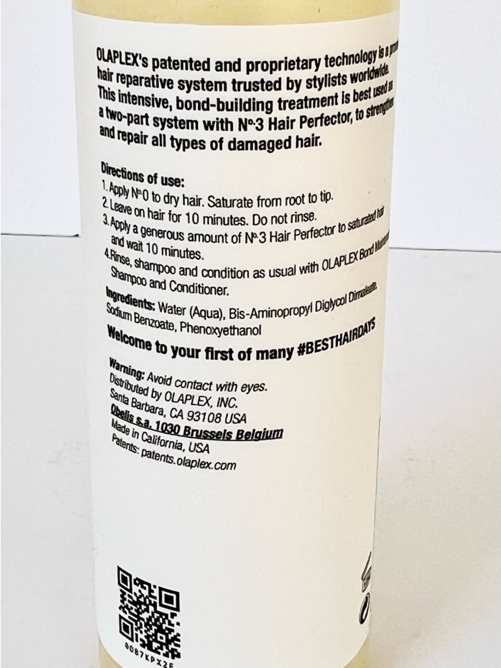 Olaplex No.0 Intensive Bond Building Hair Treatment Kit with No. 3 - NEW, RARE - Picture 13 of 15